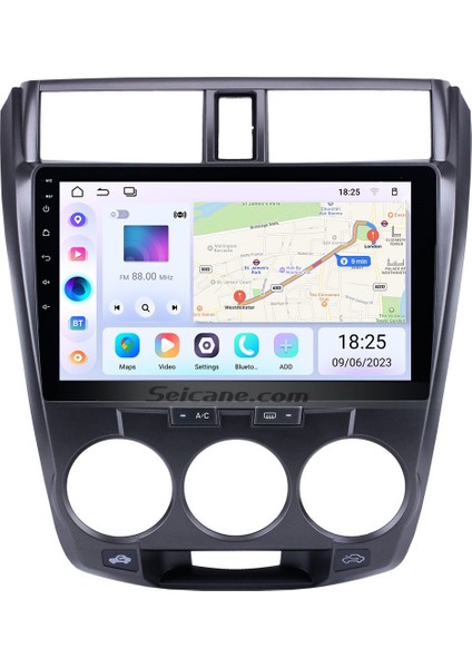 Honda Cıty M/C 2006-2016 Multimedya Navigasyon Usb Kamera Carplayer 4 Ram