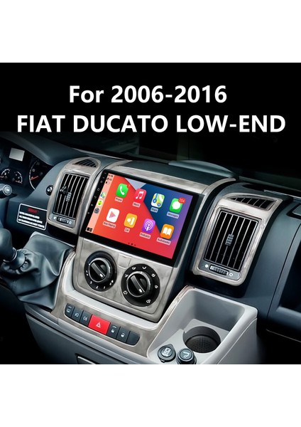 Fıat Ducato 2006-2016 Multimedya Navigasyon Usb Kamera Carplayer 4 Ram