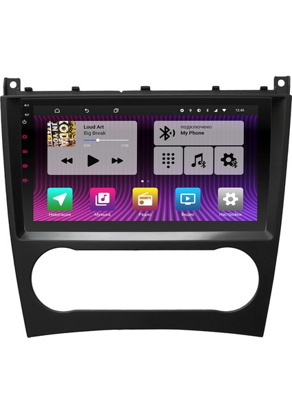 Mercedes Benz W203/Glk Class 2005-2009 Multimedya Navigasyon Usb Kamera Carplayer 4 Ram