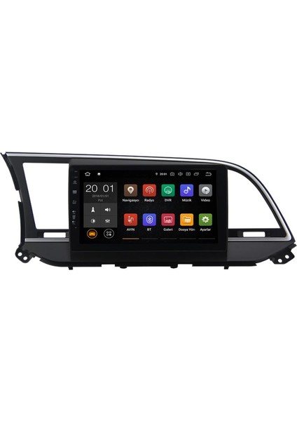 Hyundaı Elentra 2016+ Multimedya Navigasyon Usb Kamera Carplayer 4 Ram