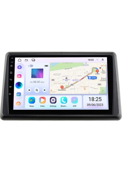 Renault Express 2021+ Multimedya Navigasyon Usb Kamera Carplayer 4 Ram