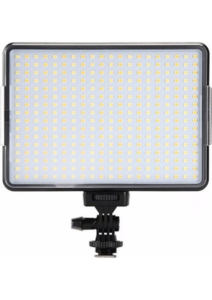 LED 320A, Video Kamera LED Işık Kuaför Salonları Için.+( Şarj ALETI+770MAH Batarya)