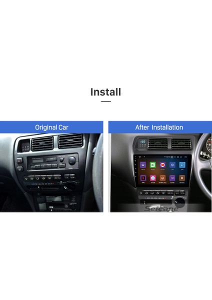 Toyota Corolla 1993 Multimedya Navigasyon Usb Kamera Carplayer 4 Ram