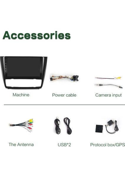 Bmw 1 Serıes A/C E81-E82-E87-E88 2004-2012 Multimedya Navigasyon Usb Kamera Carplayer modelleri