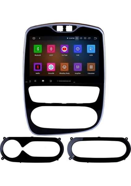 Renault Clıo 4 (Eski Kasa) 2018-2019 Multimedya Navigasyon Usb Kamera Carplayer 4 Ram