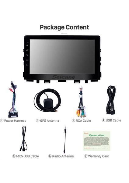 Kıa Rıo Pıcanto 2017+ Multimedya Navigasyon Usb Kamera Carplayer