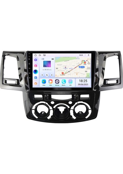 Toyota Hılux M/C 2008-2014 Multimedya Navigasyon Usb Kamera Carplayer 4 Ram