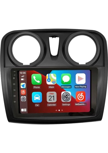 Dacıa Sandero/Logan 2015-2018 Multimedya Navigasyon Usb Kamera Carplayer 4 Ram