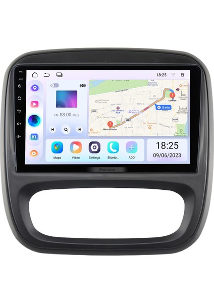 Renault Trafıc 2015+ Multimedya Navigasyon Usb Kamera Carplayer 6 Ram