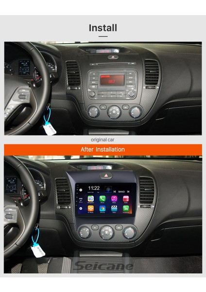 Kıa Cerato K3 2012-2018 Multimedya Navigasyon Usb Kamera Carplayer
