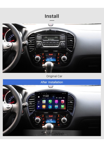 Nıssan Juke 2011-2015 Multimedya Navigasyon Usb Kamera Carplayer 6 Ram