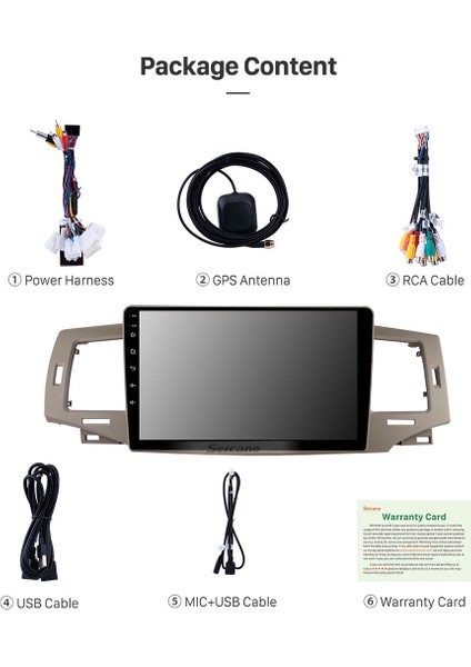 Toyota Corolla 2007+ Multimedya Navigasyon Usb Kamera Carplayer 4 Ram
