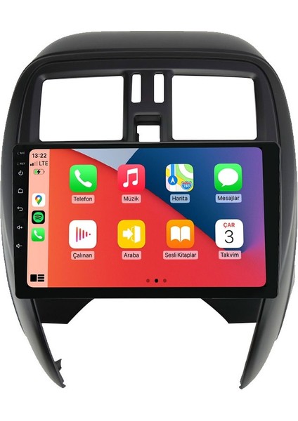 Nıssan Mıcra 2015+ Multimedya Navigasyon Usb Kamera Carplayer 4 Ram