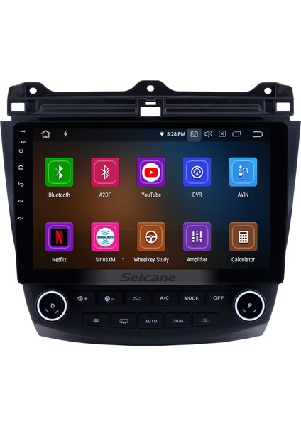 Honda Accord 2004+ Multimedya Navigasyon Usb Kamera Carplayer