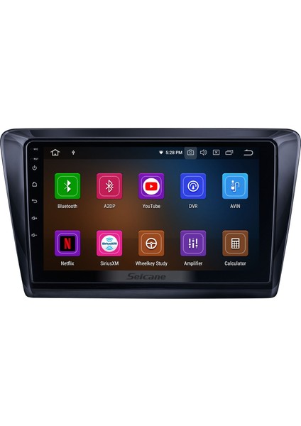 Skoda Rapıd 2013+ Multimedya Navigasyon Usb Kamera Carplayer 4 Ram