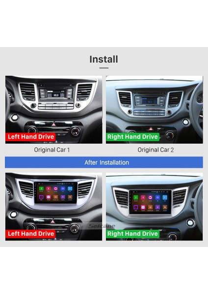 Hyundaı Tucson 2016+ Multimedya Navigasyon Usb Kamera Carplayer