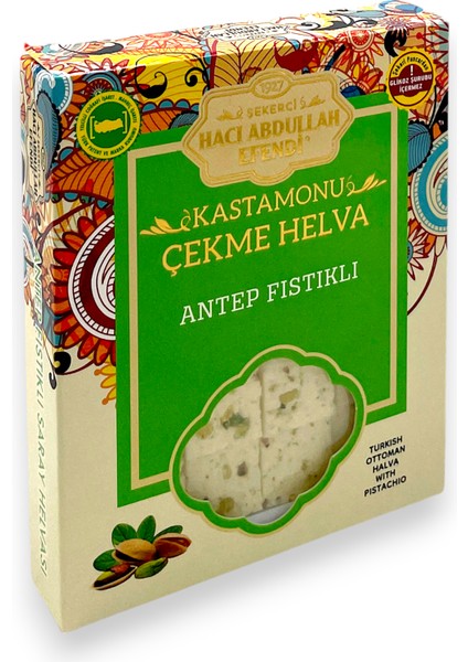 Kastamonu Çekme Helva Antep Fıstıklı 100 gr