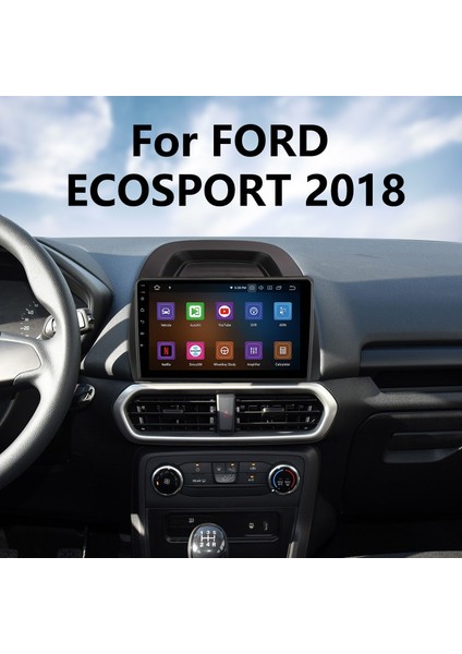 Ford Ecosport 2017+ Multimedya Navigasyon Usb Kamera Carplayer 4 Ram