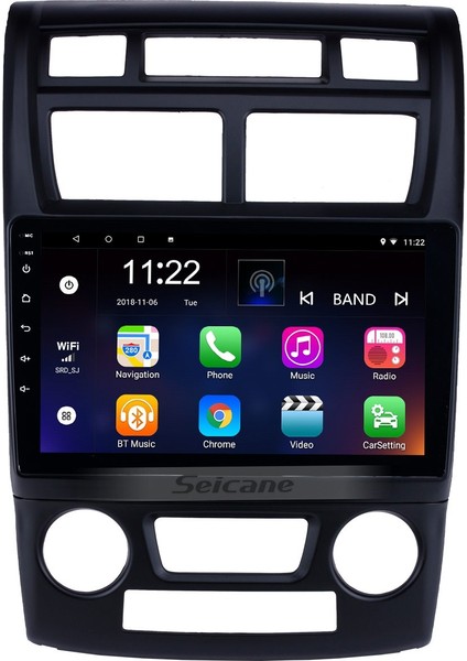 Kıa Sportage Dijital / Manuel 2007-2010 Multimedya Navigasyon Usb Kamera Carplayer 4 Ram