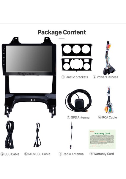 Peugeot 3008-5008 M/C 2013+ Multimedya Navigasyon Usb Kamera Carplayer 6 Ram