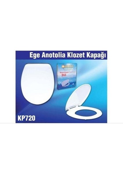 Özbest Ege Anatolia ( Akdeniz ) ( 36 x 43 cm ) Normal Kapanan Plastik Klozet Kapağı modelleri