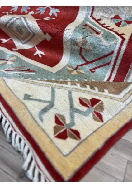 El Dokuma Milas Halı - 371 X 255 fırsatları