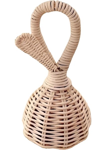 Rattan Bambu Çıngırak / Marakas Bebek Odası Dekoru