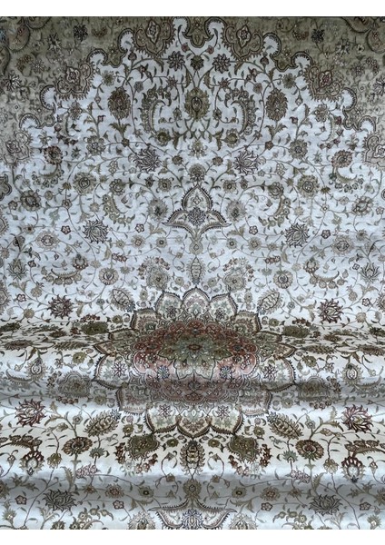 El Dokuma Ipek Floş Halı - 282 X 366