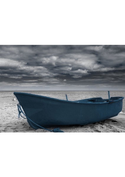 |lacivert-Gri Kombini Kayık-Dağ|çerçeveli Temperli Cam Tablo 3lü Yatay 3lü Yatay fiyatları