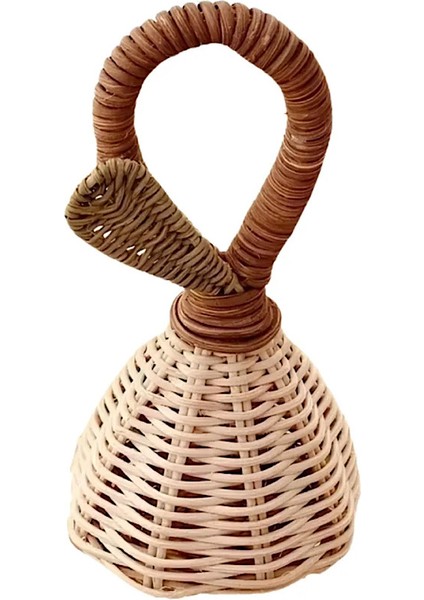 Rattan Bambu Çıngırak / Marakas Bebek Odası Dekoru