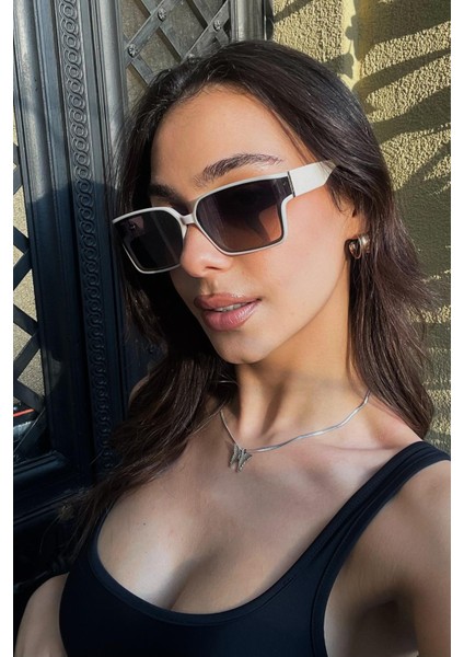 Annabel Kadın Güneş Gözlüğü Krem modelleri