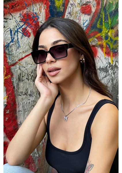 Annabel Kadın Güneş Gözlüğü Siyah fırsatları