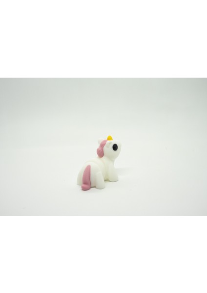 Unicorn 3D Hareketli Model Pembe
