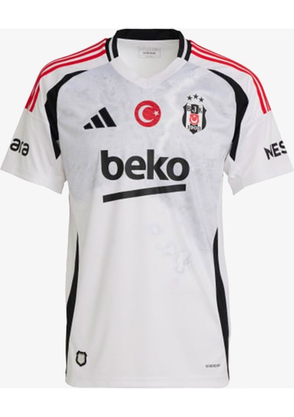 Beşiktaş Jk Alternatif Erkek Beyaz Futbol Forması.-