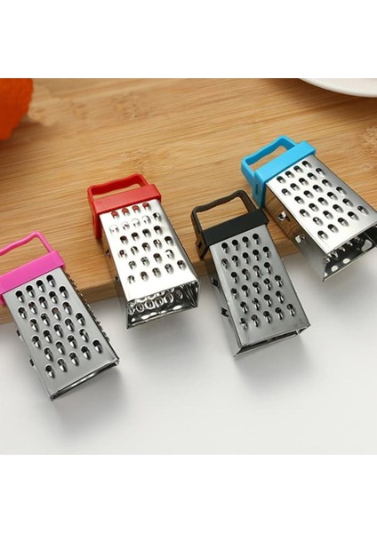 3 Fonksiyonlu Mıknatıslı Mini Sarımsak Peynir Rendesi 8 cm 1 Adet -ALK-141