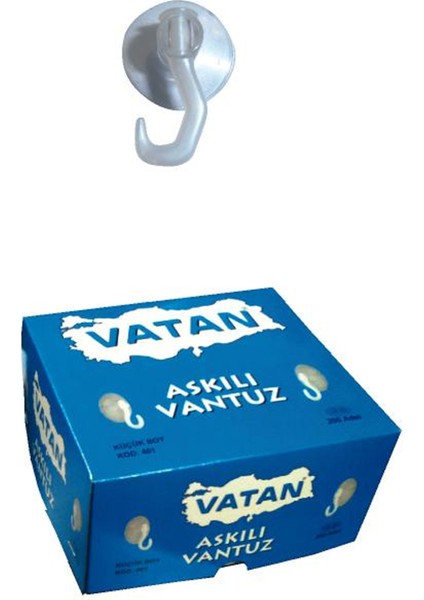 VT401 Vantuz Küçük Boy 200 Lü (1 Paket 200 Adet)