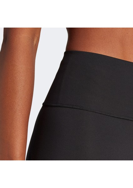 Ultimate Kadın Siyah Kısa Koşu Taytı.- indirimleri