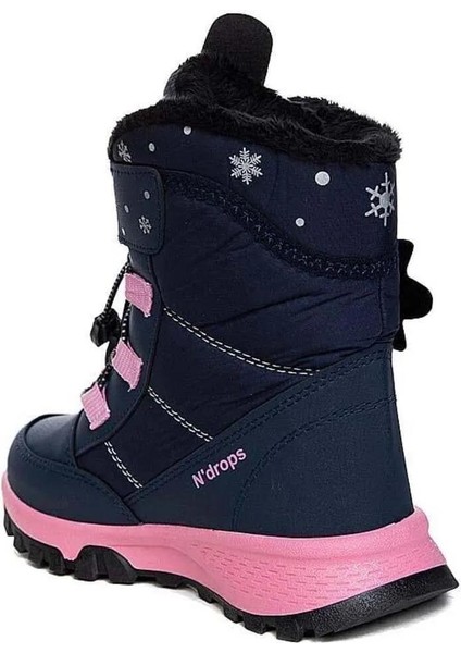 Ndrops Dayanıklı, Su Geçirmez Ortopedik Cırtlı Günlük Kız Çocuk Kar Botu modelleri