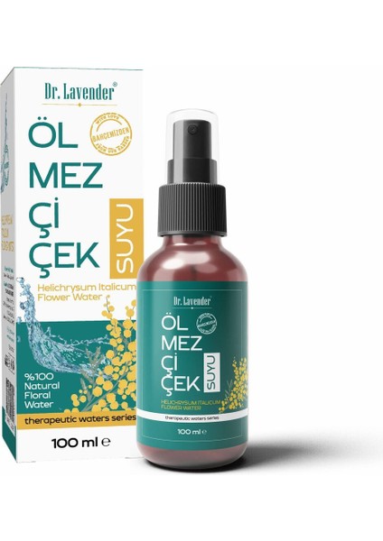 Ölmez Çiçek Suyu Anti-Aging & Cilt Bakım, Saç Bakım Yaşlanma Karşıtı Altın Otu Suyu 100 ml