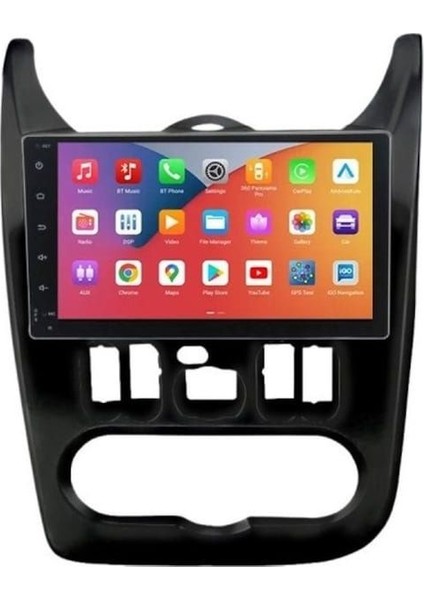 Dacıa Sandero/Duster 2010-2013 Multimedya Navigasyon Usb Kamera Carplayer 6 Ram