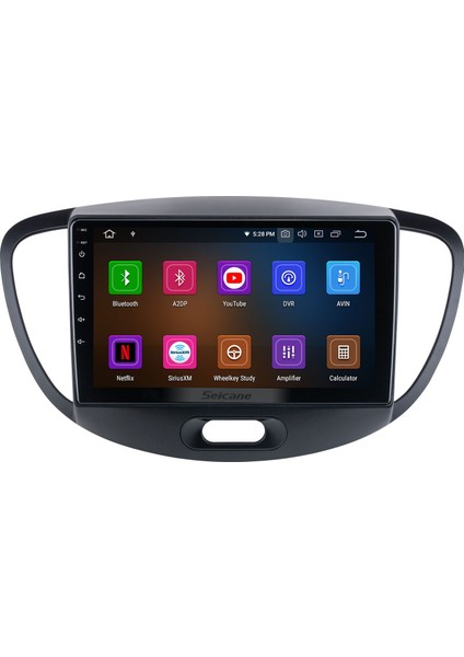 Hyundaı I10 2010-2013 Multimedya Navigasyon USB Kamera Carplayer 4 Ram