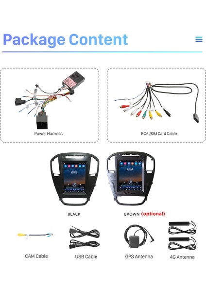 Opel Insıgnıa 2009-2013 Multimedya Navigasyon USB Kamera Carplayer 4 Ram