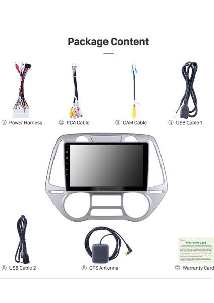 Hyundaı I20 2008-2014 Multimedya Navigasyon USB Kamera Carplayer