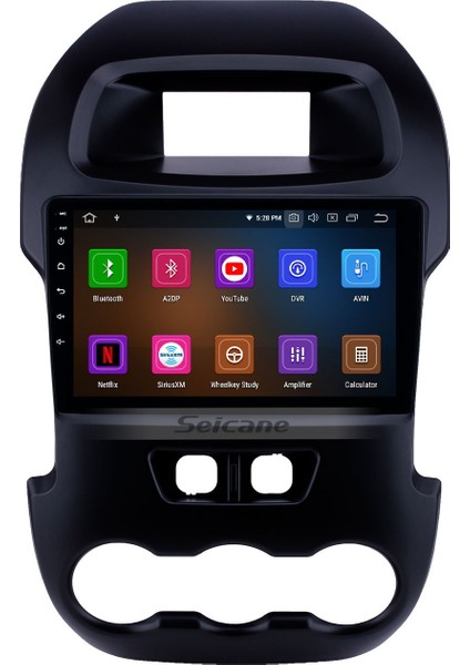 Ford Ranger 2012-2015 Multimedya Navigasyon Usb Kamera Carplayer 4 Ram