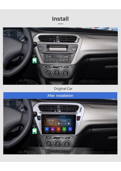 Peugeot 301 2014+ Multimedya Navigasyon Usb Kamera Carplayer 4 Ram