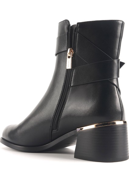 Nine West Oslo 4pr Siyah Kadın Topuklu Bot