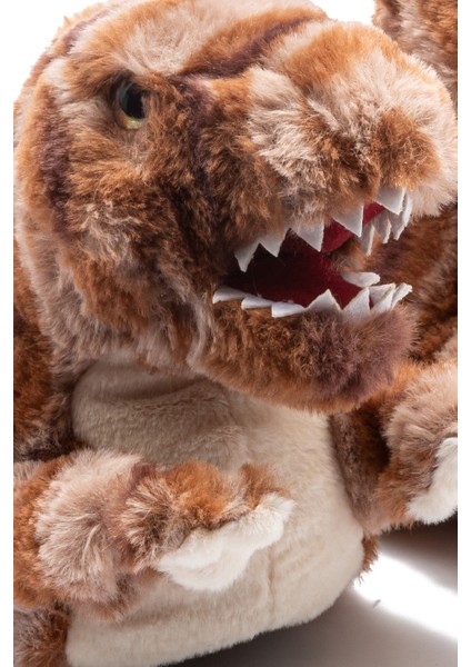 Trek Çocuk Hayvanlı Panduf Kahverengi 30/37