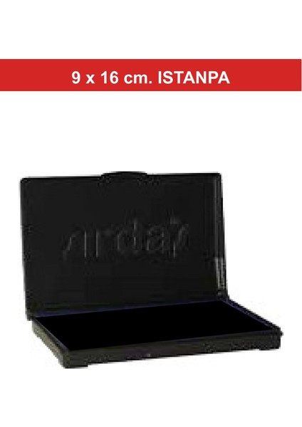 953 Istanpa 9X16 Cm. Mürekkepli - (Siyah) fiyatları