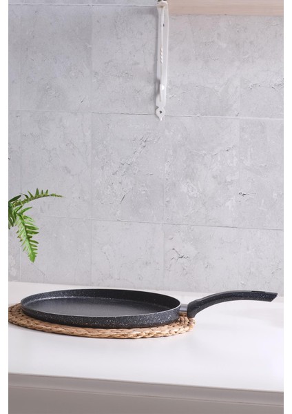 Gözleme Tavası 32 cm Granit Bazlama Lavaş Tavası
