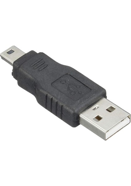 STC-0480 5 Pin USB Erkek Mini USB Çevirici 2li Paket